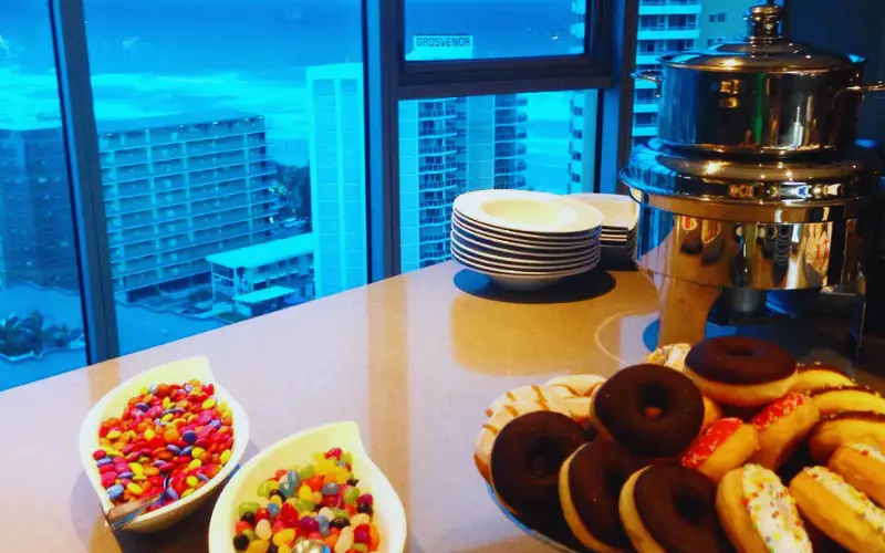 Buffet breakfast
