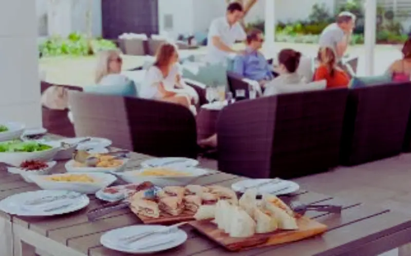 BBQ huts Hilton Surfers Paradise