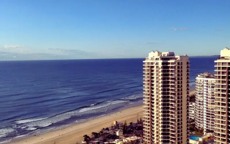 Balcony view from Hilton Surfers Paradise
