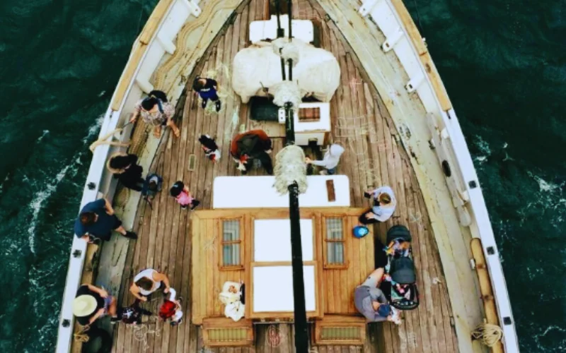 Sydney Harbour Tall Ship
On deck