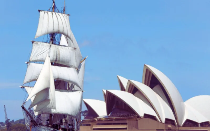 Taking in the harbour sights