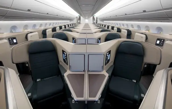 Cathay Pacific Flight CX105 Business Class